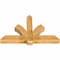 Ekena Millwork Redmond Rough Sawn Timber Gable Bracket, Western Red Cedar, 60"W x 38"H x 6"D x 6"F, 15/12 Pitch GBW060X38X0606RED00RWR - alternate 4